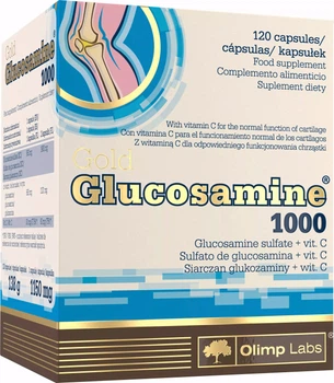 Дієтична добавка Olimp Gold Glucosamine 1000 120 капсул (5901330013331)
