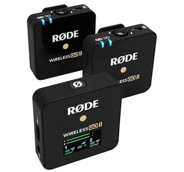 Беспроводная микрофонная система RØDE Wireless GO II, 2 передатчика + 1 приемник - Уцінка