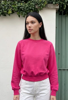 Женский Свитшот Стаф Розовый Спортивная Кофта Staff Mak Crimson XS (400665)