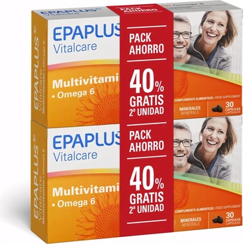 Харчова добавка Epaplus Vitalcare Multivitamin 2 x 30 капсул (8430442009101)