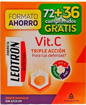 Witamina C Leotron Vitamin C 72+36 tabletek musujących (8430992123128)