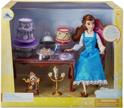 Набір лялька Белль з меблями та посудом 30 см Disney (Disney Store) — Красуня і Чудовисько