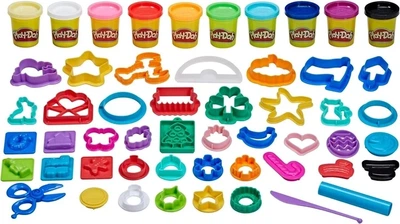 Набор для лепки Праздничный набор Play-Doh Hasbro (F8510) — Пластилин с аксессуарами и формочками