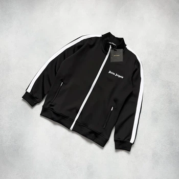 Кофта Palm Angels Black Худі Зіпка Олімпійка Палм Енжелс Оверсайз Розмір L