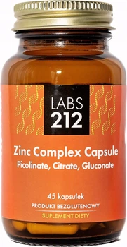 Харчова добавка LABS212 Zinc Complex Capsule 15 мг 45 капсул (5903943955152)