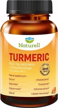 Дієтична добавка Naturell Куркума 60 капсул (5904569250195)