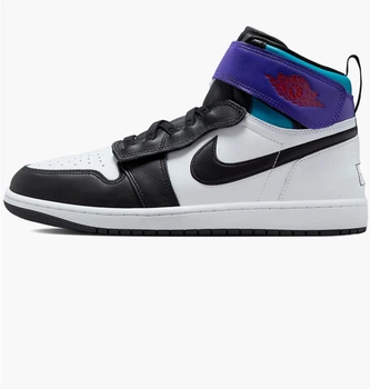 Кросівки чоловічі Jordan 1 Hi Flyease White/Black 45 Чорний, Білий CQ3835-154