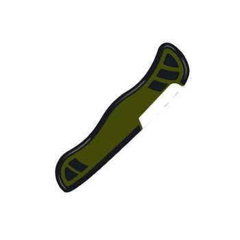 Накладка на ніж Victorinox 111мм green,black задня (H)