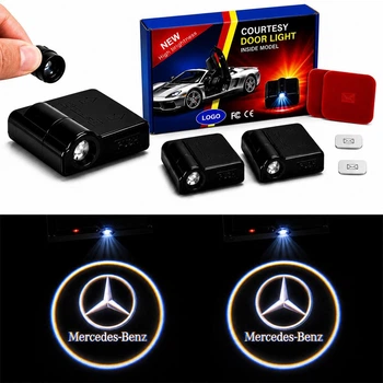 Підсвітка дверей проєкція для Mercedes (мерседес) LED
