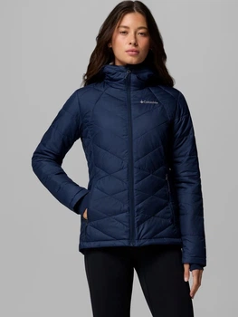 Kurtka puchowa damska zimowa Columbia Heavenly Hooded Jacket 1738151464 S Granatowa (195981300826)