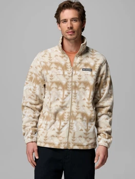 Толстовка на флисе, на молнии мужская Columbia Steens Mountain Printed Jacket 1478231272 M Бежевая (199141711026)