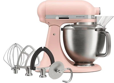 Кухонна машина KitchenAid Artisan Plus 5KSM50PKVEFT 4.7 л з відкидним блоком пудровий атлас
