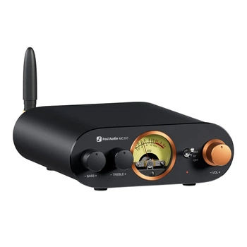 Підсилювач звуку Fosi Audio MC101 black + блок живлення 24 V. Bluetooth 5.3, 2x100W