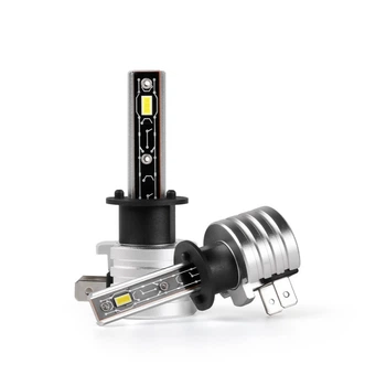 Светодиодные лампы H1 для авто CARLAMP Crystal Vision Led автолампы 5000Lm 6000K (CVH1)