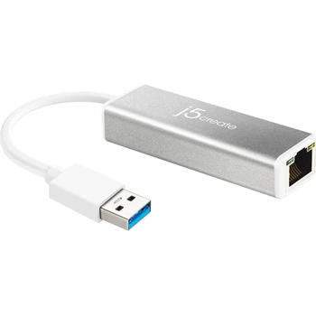 Переходник j5create JUE130-N, з USB-A на Gigabit Ethernet (JUE130-N)