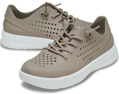 Чоловічі крокси Кросівки Crocs InMotion Pacer Sneaker Taupe (41-42, бежевий)
