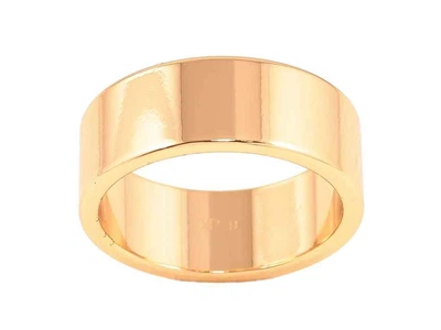 Каблучка XUPING Позолота 18K "Американка Обручка 8мм" (350632) р.22,5