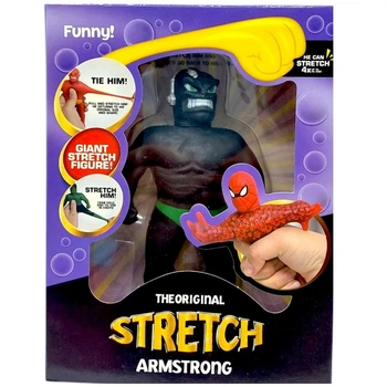 Іграшка-тягучка Stretch Armstrong: Герої Marvel, Марвел - ПРИБУЛЕЦЬ (ЧОРНИЙ) MIC ST910
