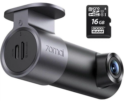 Відеореєстратор Xiaomi 70Mai M310 PRO 2K (M310 PLUS 2K) Smart Dash Cam CN українська прошивка + чохол та MicroSD 16gb UHS-1