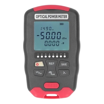 Оптический измеритель мощности Agatige AUA-D50 3-в-1 до 50 км, FC/SC/ST