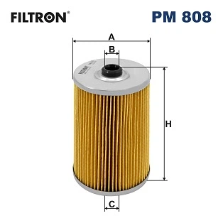 Фильтр топливный FILTRON (аналог 33112E) (PM808) Filtron (PM808)