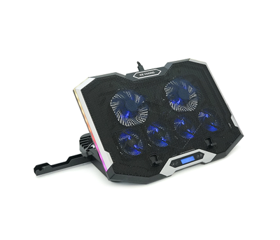 Пiдставка для ноутбука IceCoorel K9 17" LED display RGB пiдсвiтка