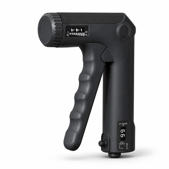 Кистьовий еспандер GripMax G5 Темно-сірий, регульований 5–60 кг, механічний лічильник, тренажер для кисті та пальців