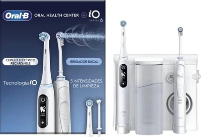 Набір іригатор Oral-B Center OxyJet + електрична зубна щітка Oral-B iO Series 6