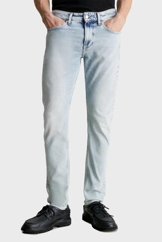 Джинси чоловічі Calvin Klein Jeans Slim Taper блакитні 29/30p