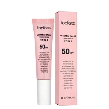 TopFace - База под макияж "Vitamin Balm Primer Base 12 в 1" PT473 [01] (30 мл; 6 шт/уп)