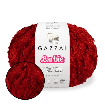 Gazzal Barbie, Кориця №10713 - пряжа, що імітує хутро, 50 г/150 м, 90% віскоза/10% поліамід, для сумок, панам, іграшок та одягу