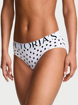 Трусики сліпи жіночі бавовняні Victoria's Secret 27273449 XL Білі (23544896415475)