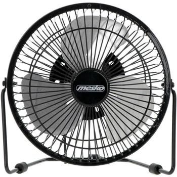 Вентилятор Mesko MS 7322 настільний/ USB/ 4,5Вт/ D=15см/ чорний (MS7322)