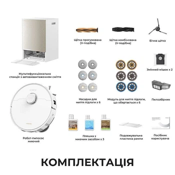 Робот-пылесос Dreame Bot Matrix 10 Pro White (RLM61HE-Wh)
