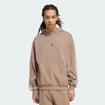 Мужское худи ADIDAS KIT 3-STRIPES adidas KW2406 (XS) бежевый (4069991368793)