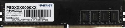 Pamięć RAM Patriot DDR4-3200 8192MB PC4-25600 Signature (PSD48G320082)