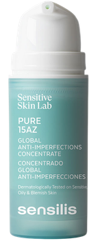 Крем для обличчя Sensilis Pure 15az Проти висипань 30 мл (8428749013716)