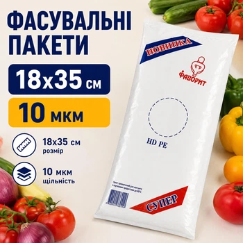 Пакеты фасовочные 18x35 см (18-35 н)