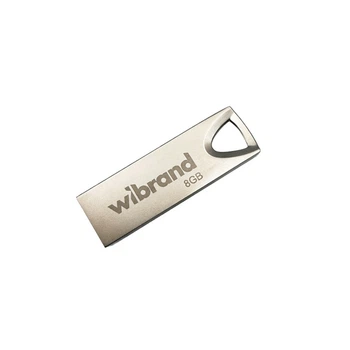 Флеш пам'ять 8GB Wibrand Taipan Silver (WI2.0/TA8U2S)
