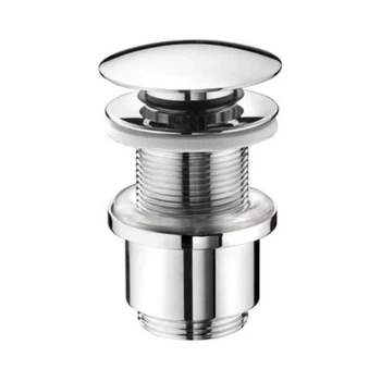 Донный клапан Nic Design Click-Clack для умывальника, белый матовый (007403003)