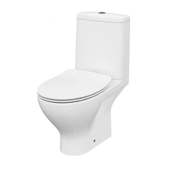 Унитаз компакт Cersanit 667 Moduo Clean On 011 645x360 полукруглый, с сиденьем, белый (CCKZ1014487009)