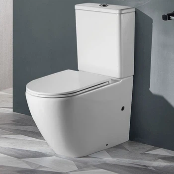 Унитаз компакт Mixxus Premium Ellipse-0401-T1 630x390 овальный, с сиденьем, белый (MP6467)