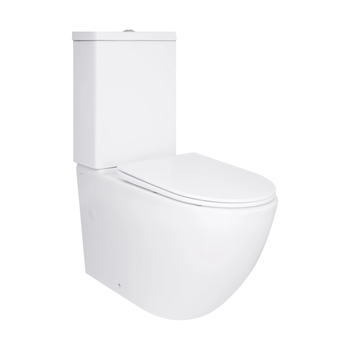 Унитаз компакт Q-tap Jay 640x375 овальный, с сиденьем, белый (QT07222175TW)