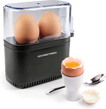 Компактная электрическая яйцеварка GOURMETmaxx LMG-ZDQ-02