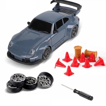 Радиоуправляемая дрифт машинка 4WD 1:24 Голубая