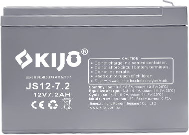 Аккумуляторная батарея KIJO JS12-7.2, 12V, 7.2Ah