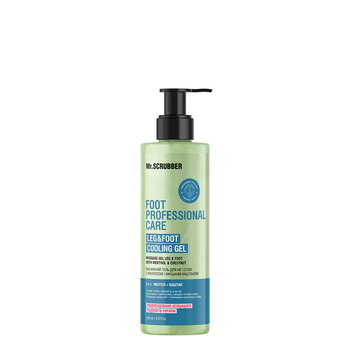 Массажный гель для ног и стоп с ментолом и конским каштаном Foot Professional Care Mr.SCRUBBER, 200 ml