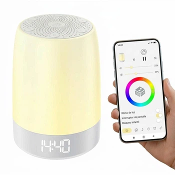 Портативный светильник Smarti Luna RGB для сна с белым шумом, будильником и таймером SMR-LUN01