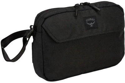 Сумка Osprey Aoede Crossbody Bag городская с карманом DWR водоотталкивающая переработанный полиэстер Black