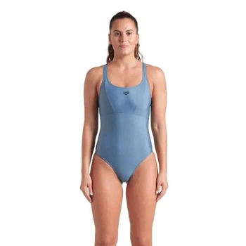 Купальник для плавання суцільний Arena SOLID SWIMSUIT CONTROL PRO BAC Жіночий сірий, розмір 40,44,42, 005910-550 (Оригінал)